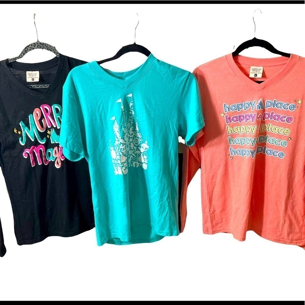 New Lauren Brooks Disney tee bundle, small x 3